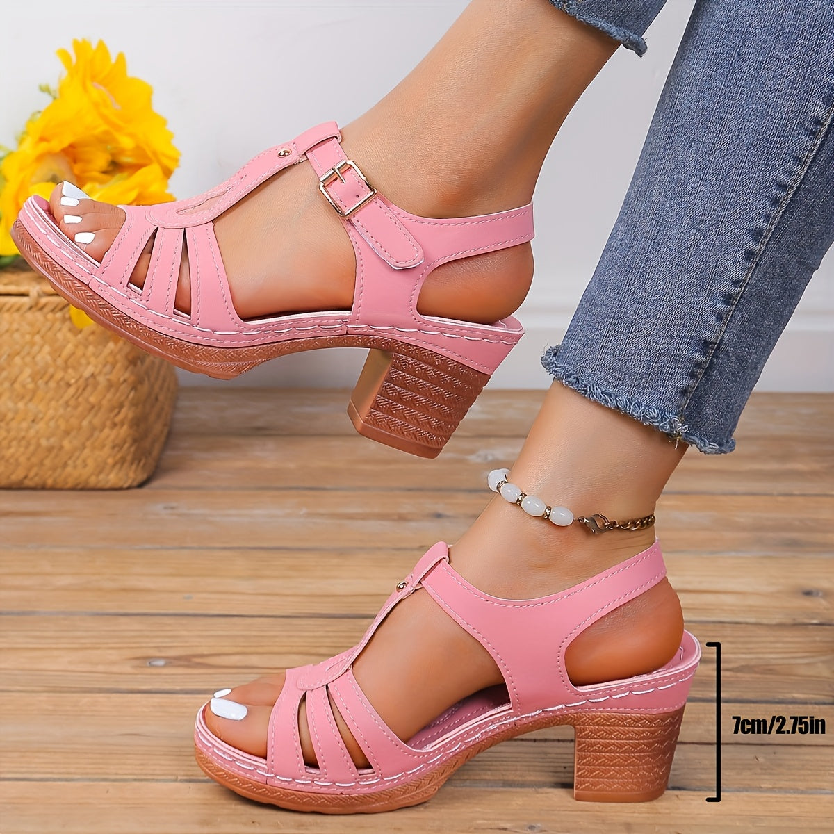 Sandalias Tierra Vintage Block