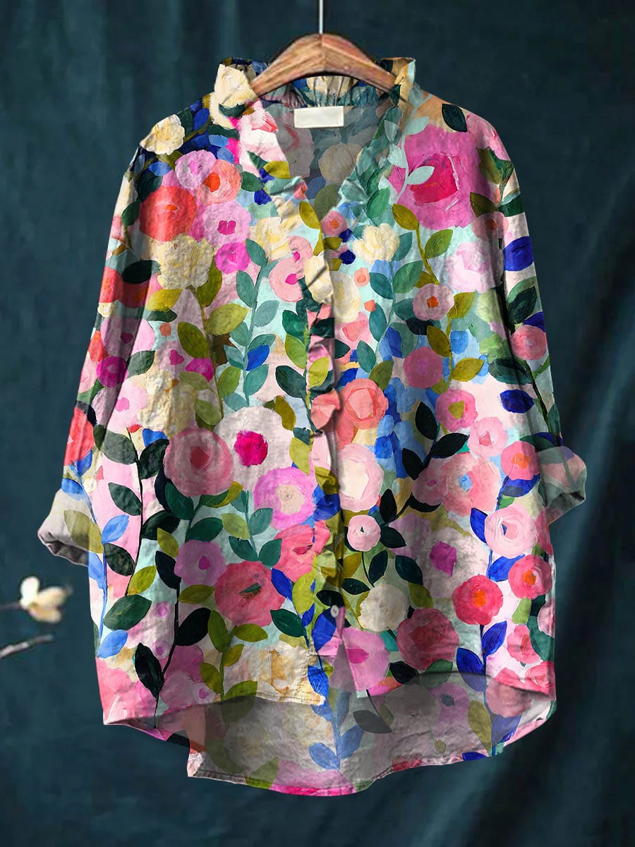 Alisa | Relaxed Linen Blouse