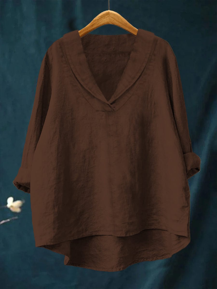 Samantha | Relaxed Linen Blouse