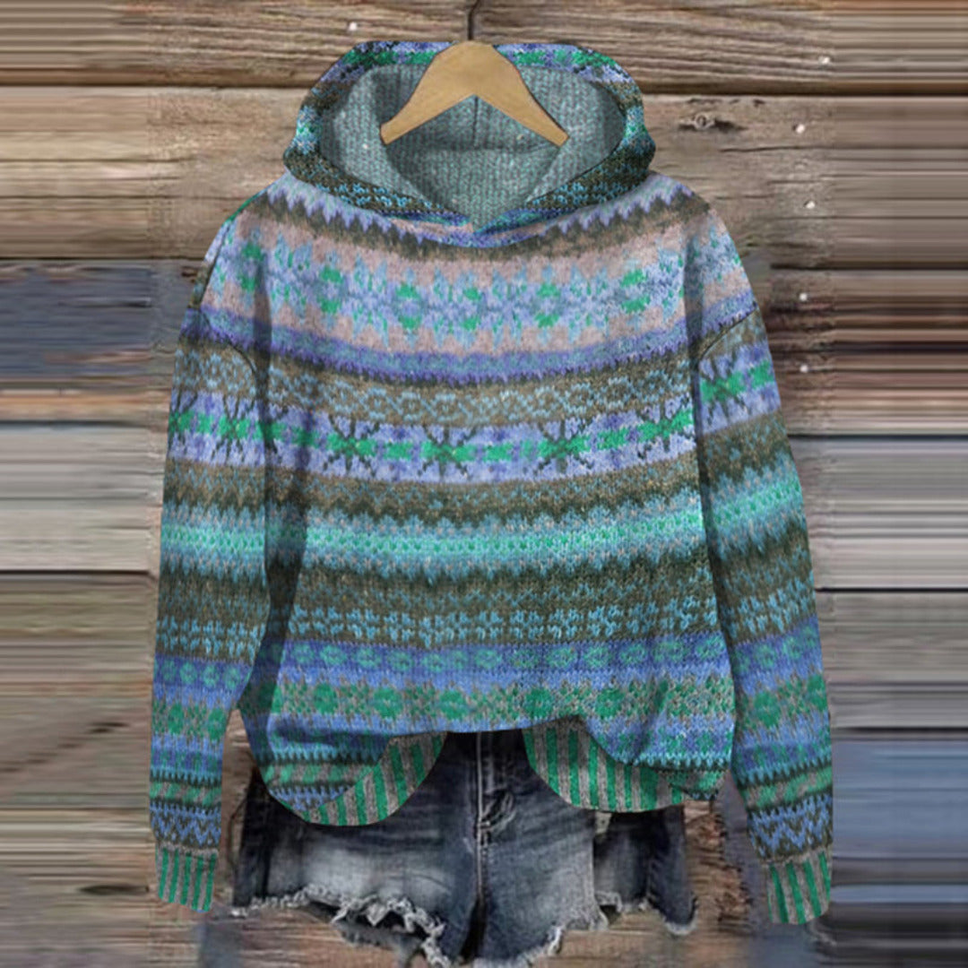 Judy – Stylish Printed Hoodie for Everyday Wear