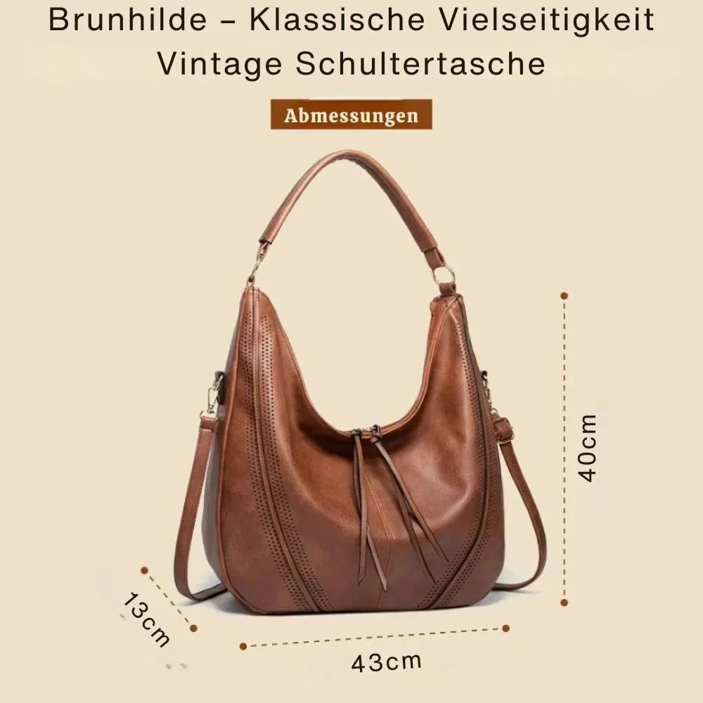 Brunhilde – Versatilidad Clásica Bolsa de Hombro Vintage