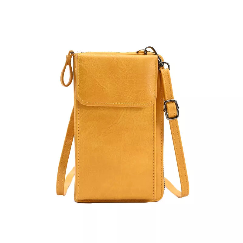 Clara - Elegante bolsa de mano de piel