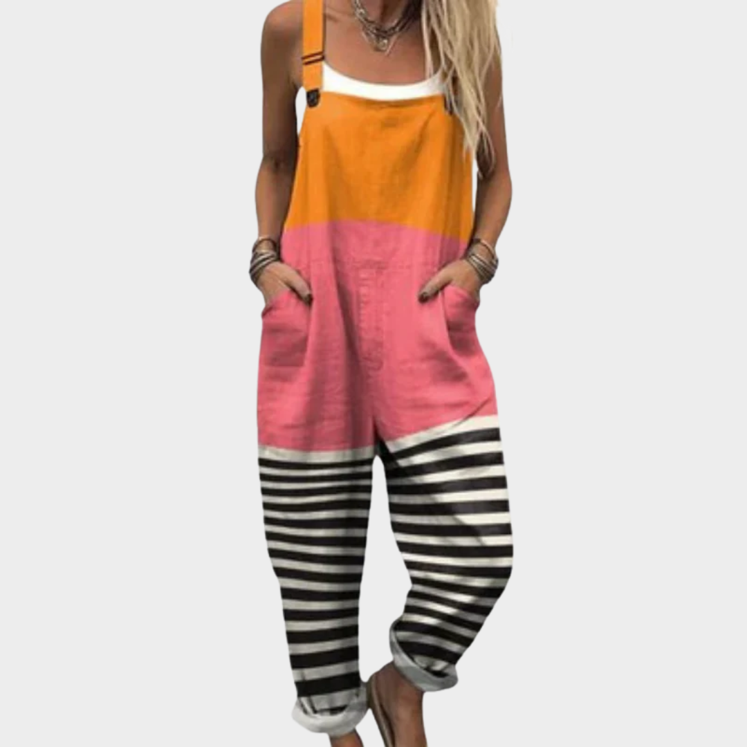 Mia | Relaxed Fit Overall Jumpsuit