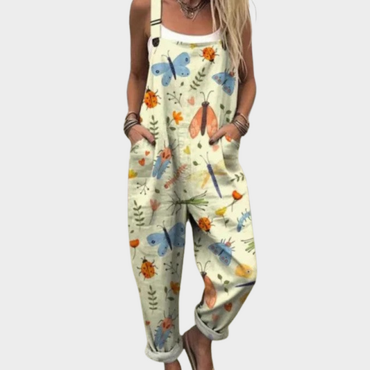 Talia | Relaxed Fit Overall Jumpsuit
