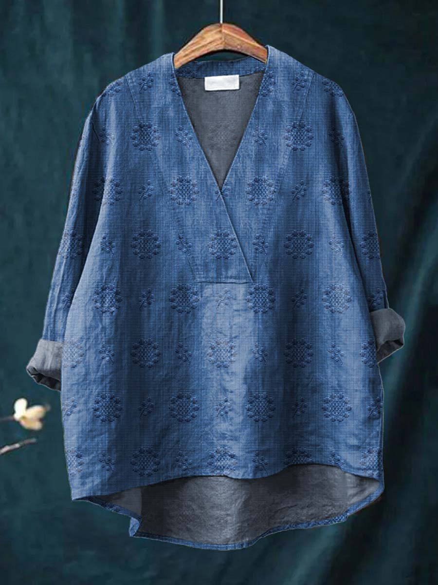 Cara | Relaxed Linen Blouse