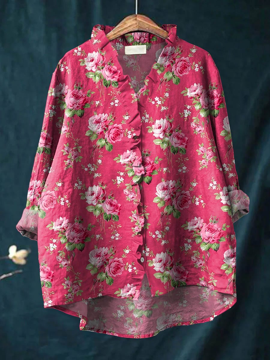 Tara | Relaxed Linen Blouse