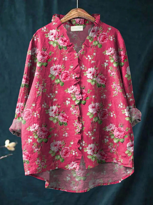Tara | Relaxed Linen Blouse