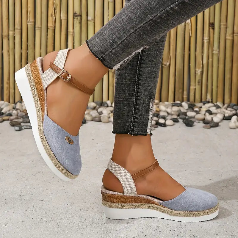 Alfonsa | Sandalias Ortopédicas con Plataforma, Ventiladas y Cómodas