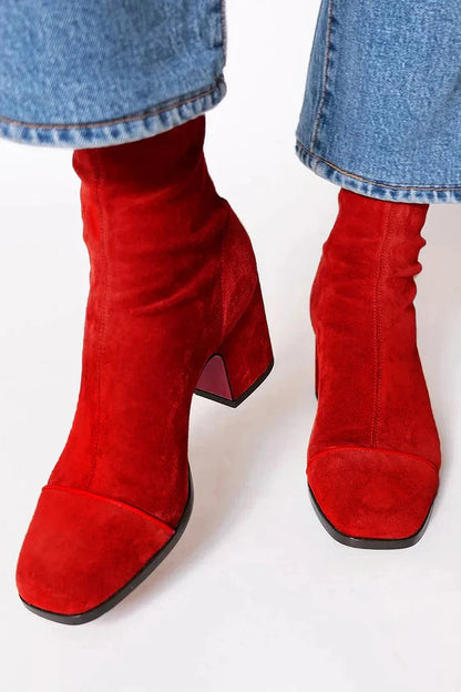 Morgan | Suede Ankle Boots