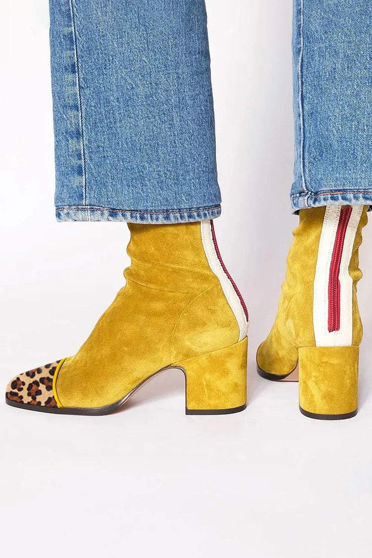 Grace | Block Heel Ankle Boots