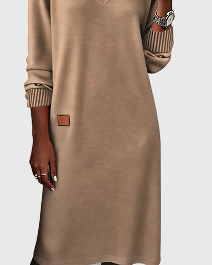 Alicia | Elegant V-Neck Dress