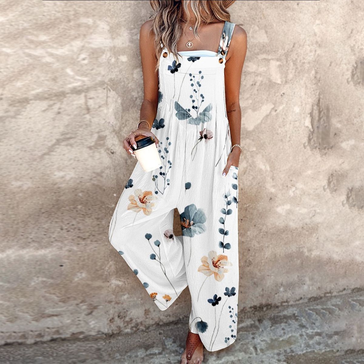 Blythe | Relaxed Fit Overall Jumpsuit
