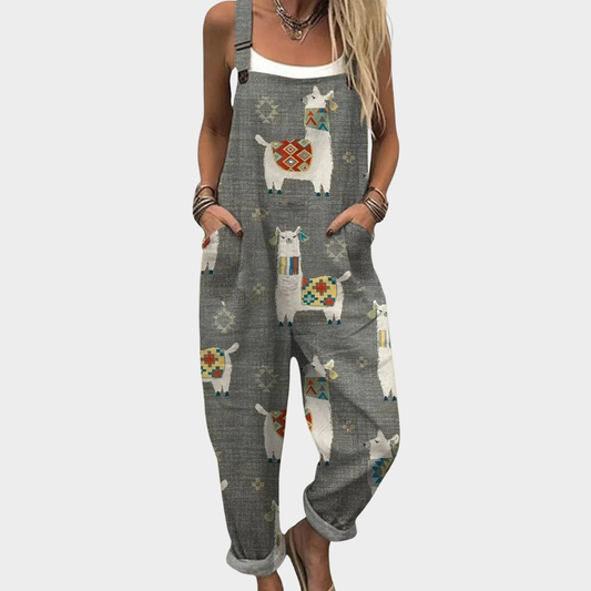 Tessa | Relaxed Fit Overall Jumpsuit