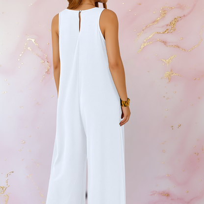 Rowan | Flowy V-Neck Jumpsuit