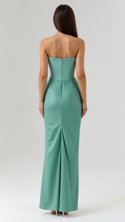 Isabella | Women Wedding Guest Column Maxi Dress