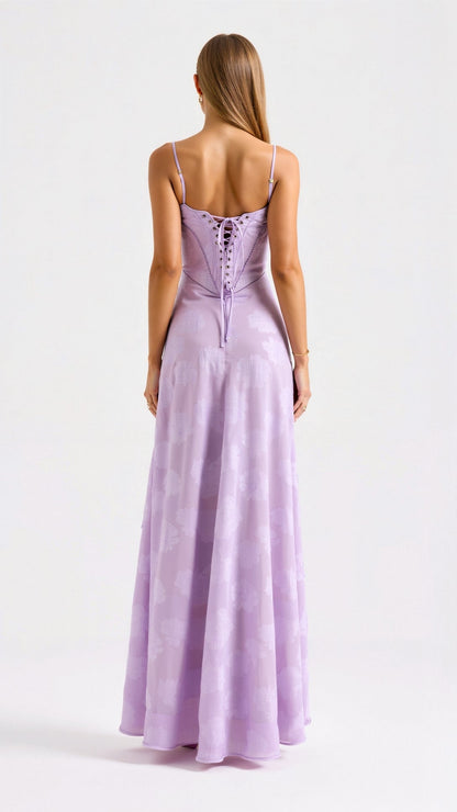 Claire | Women Wedding Guest Slip Maxi Dress