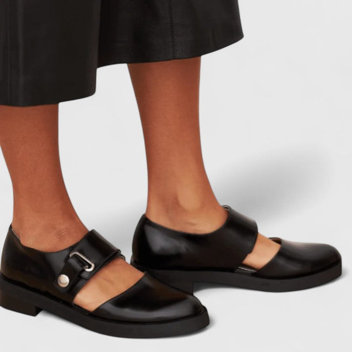Sydney | Strap Buckle Flats
