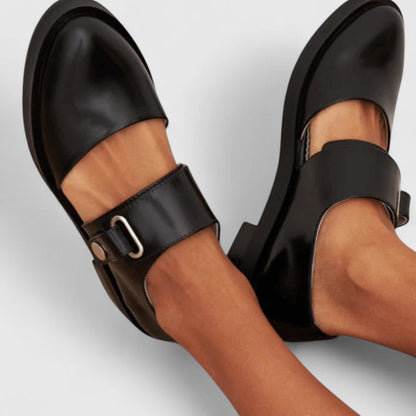 Sydney | Strap Buckle Flats