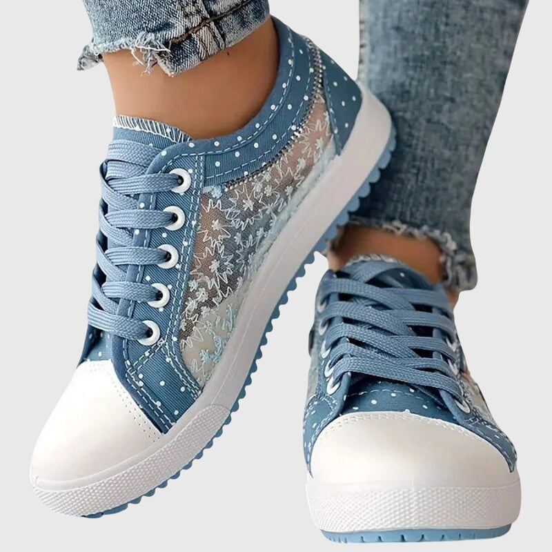 Cecil | Lace-Up Casual Sneakers