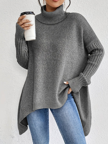 Lisa | Oversized Turtleneck Sweater
