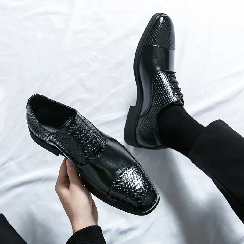 Slyther Luxe Mönstrade Brogues