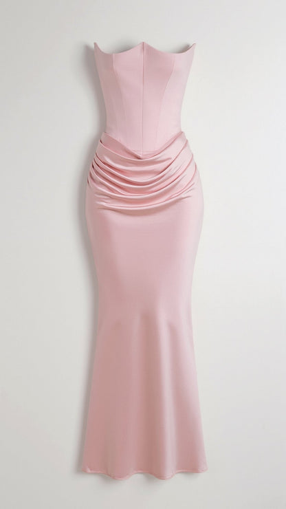 Isabella | Women Wedding Guest Column Maxi Dress