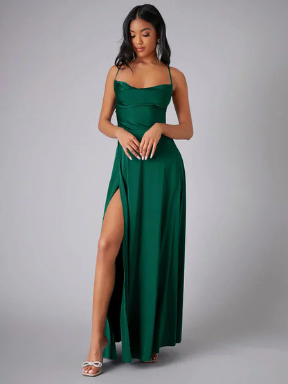 Evelyn | Women Summer Slit Maxi Dress