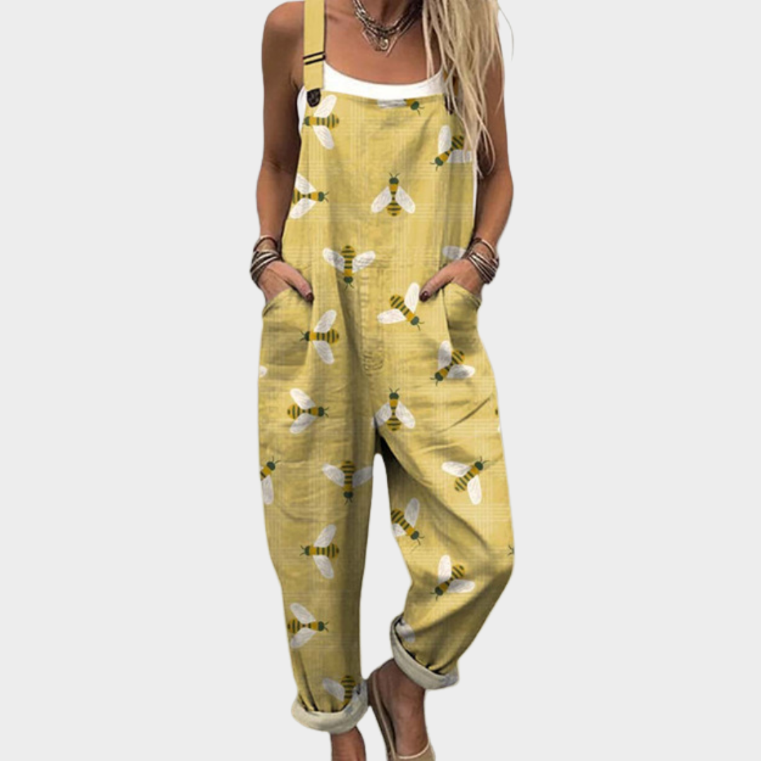 Maddie | Relaxed Fit Overall Jumpsuit