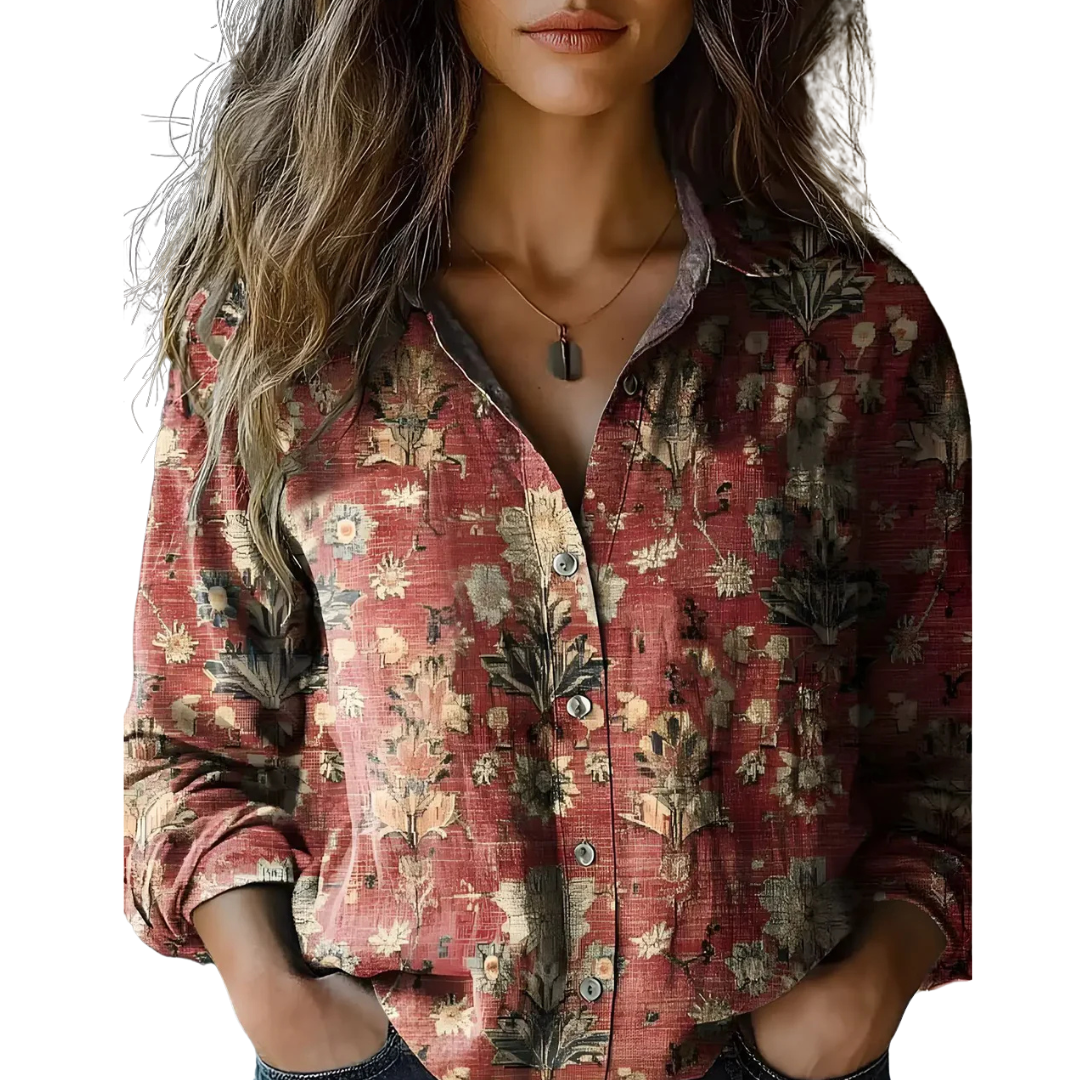 Olivia&Grace™ | Élodie - Blusa Vintage