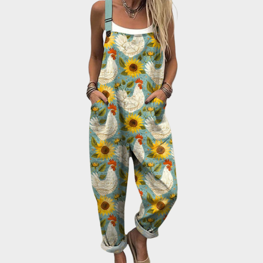 Aria | Relaxed Fit Overall Jumpsuit