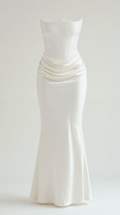 Isabella | Women Wedding Guest Column Maxi Dress
