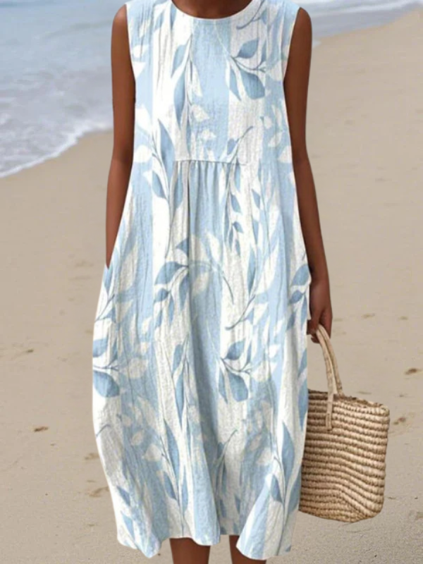 Cara | Sleeveless Midi Dress