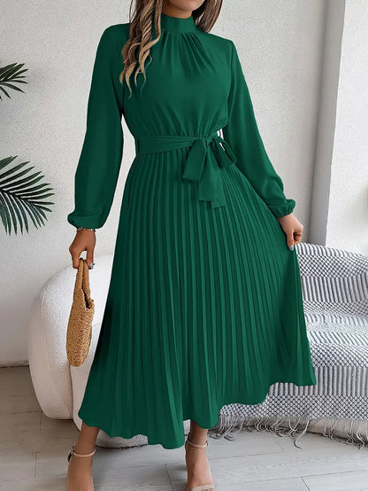 Joanna | Women Summer Long Sleeve Midi Dress
