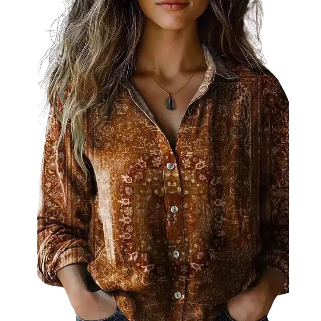 Olivia&Grace™ | Celeste - Blusa Vintage