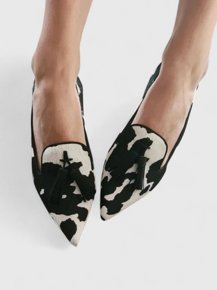 Jolina | Tassel Slip-On Flats