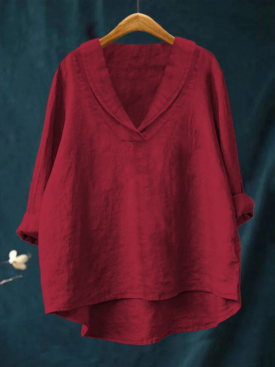 Samantha | Relaxed Linen Blouse