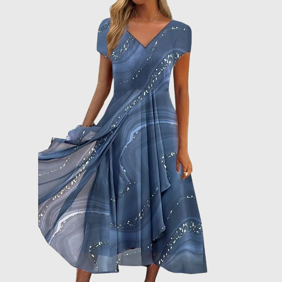 Chic Flowing Midi Dress for Every Occasion