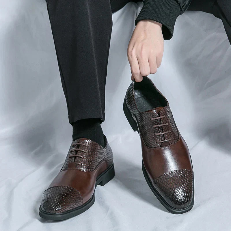 Slyther Luxe Mönstrade Brogues