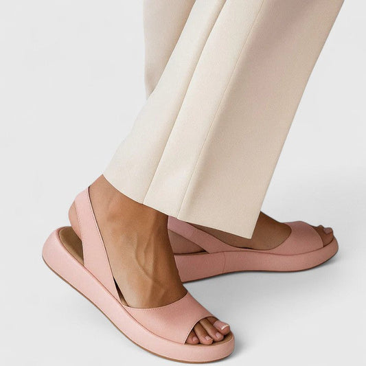 Victoria | Womens Platform Slingback Sandals