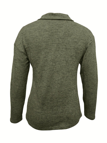 Riley | Zip Collar Top