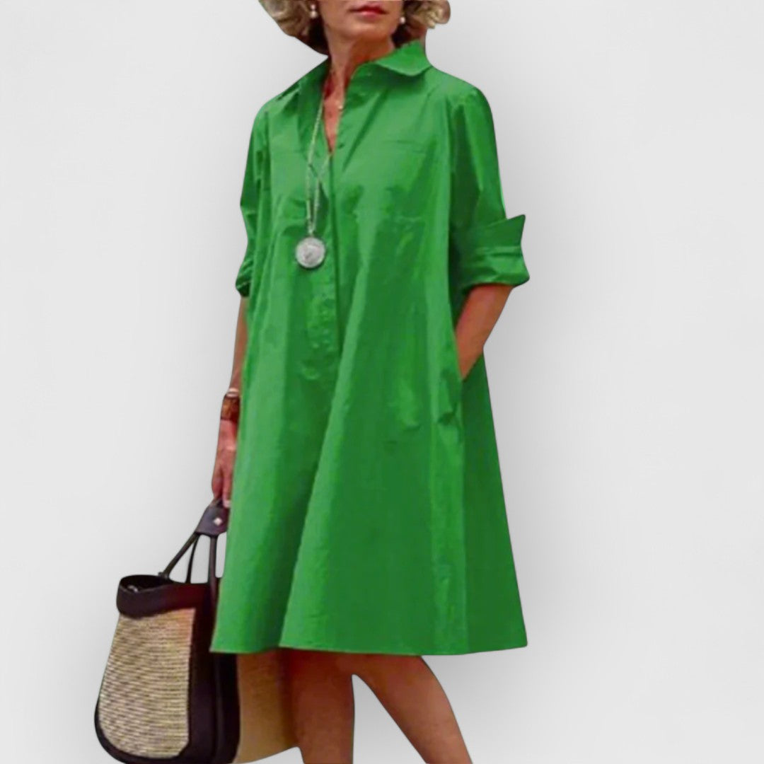 Danna® | Vestido Midi con Puntos