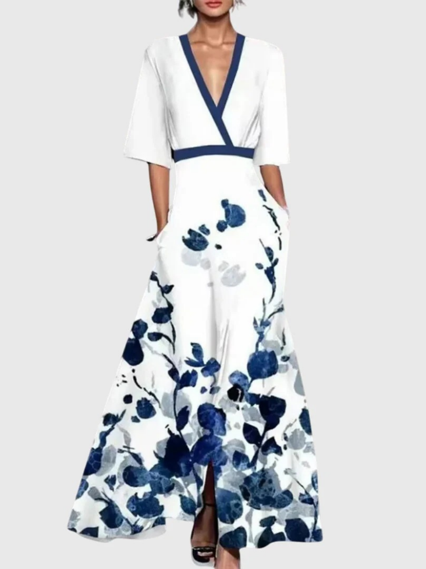 Serena | Wrap Maxi Dress