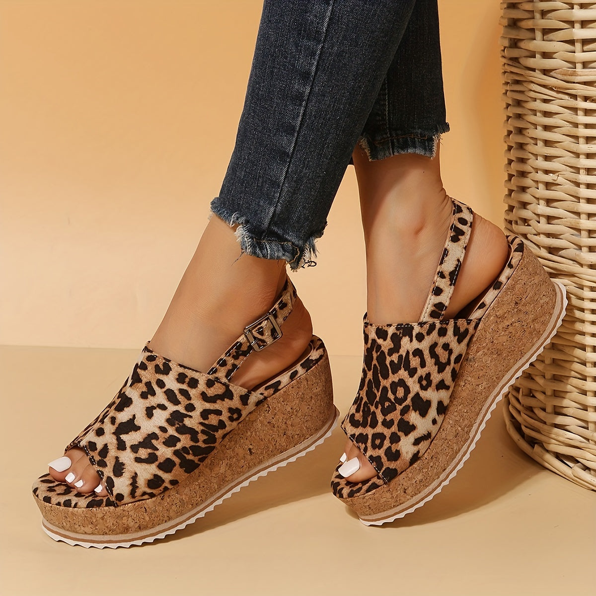Sandalias de cuña Savanna Slingback