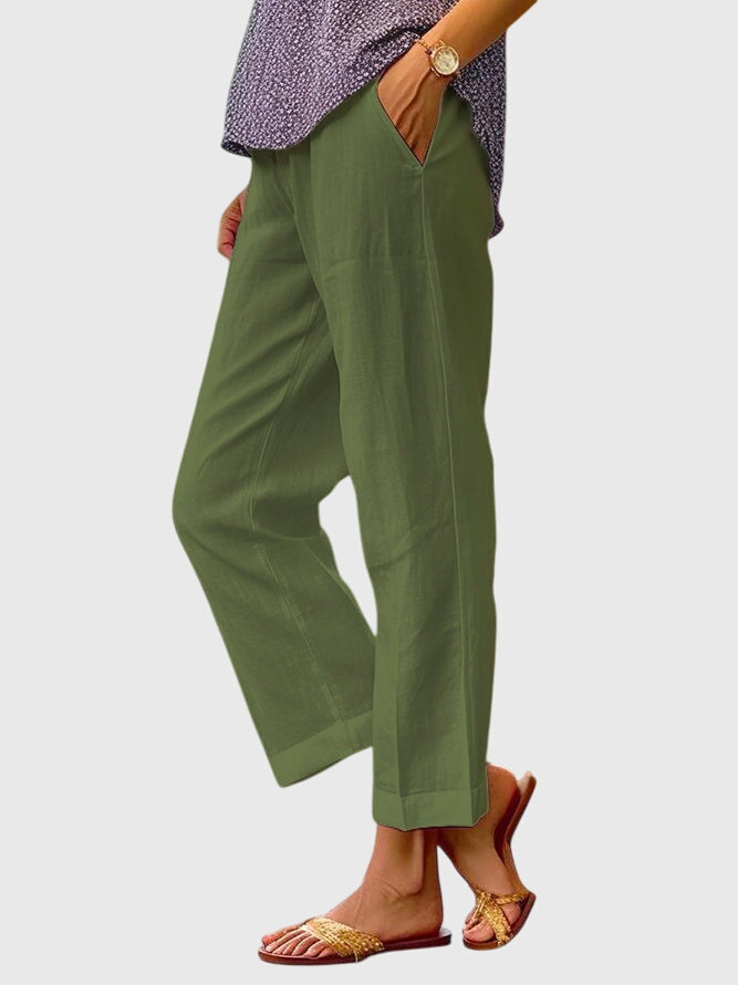 Carissa | Clean Relaxed Pants