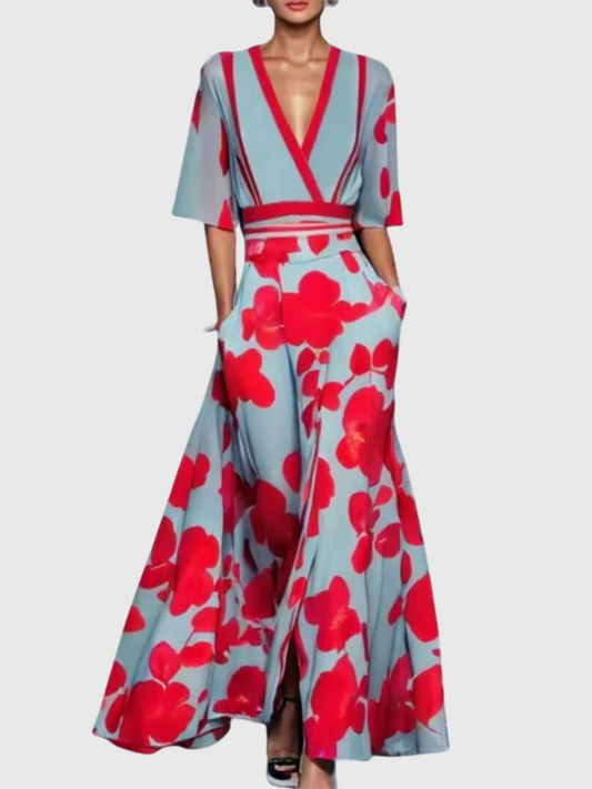 Serena | Wrap Maxi Dress