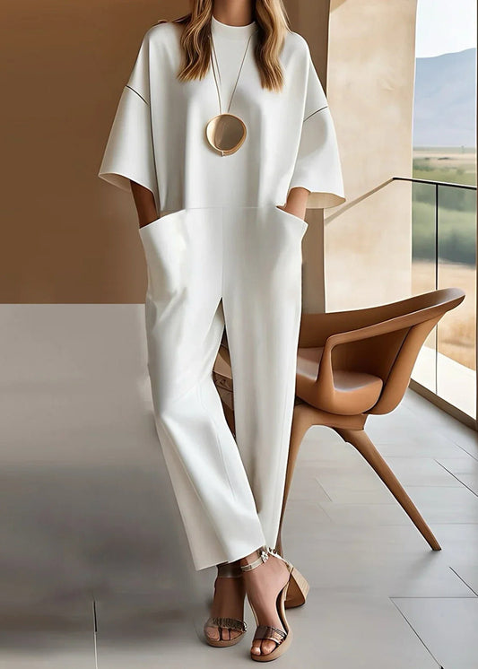 Ainsley | Minimalist Pocket Jumpsuit