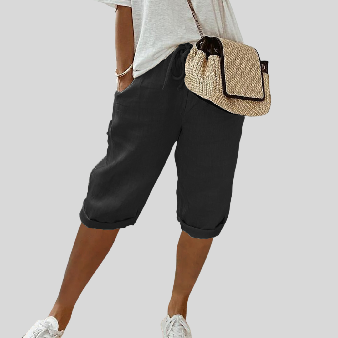 Carmen | Relaxed Capri Pants