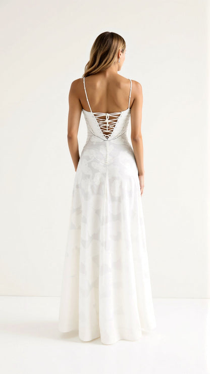 Claire | Women Wedding Guest Slip Maxi Dress