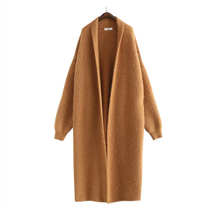 Chic Hooded Midi Cardigan for All Occasions