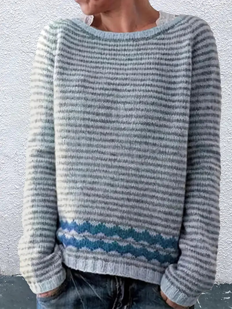 Kinsley | Soft Stripe Knit Sweater